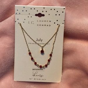 3/$10 New Lauren Conrad July Necklace
